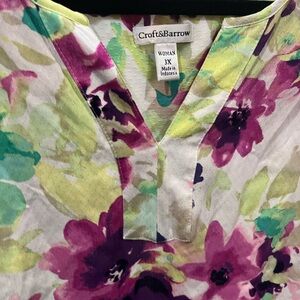Croft and Barrow size 3x top